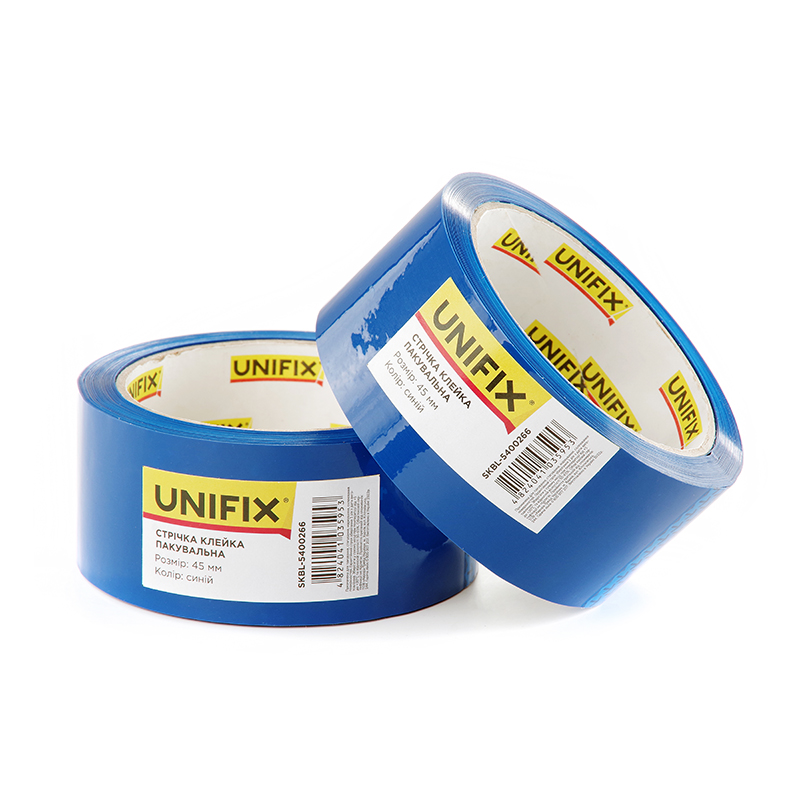 Стрічка клейка пакувальна синя SKBL-5400266 UNIFIX