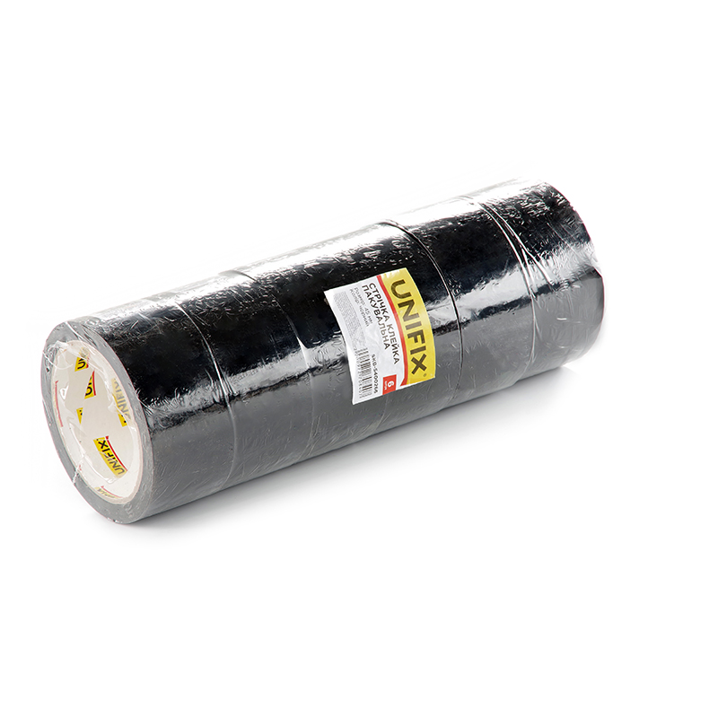 Стрічка клейка пакувальна чорна 45мм*200м SKB-5400266 UNIFIX - Зображення 2