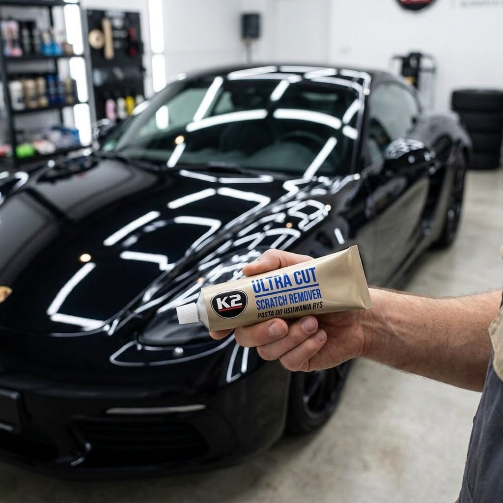 Полірувальна паста K2 Ultra Cut 100 г для ручної локальної обробки кузова авто