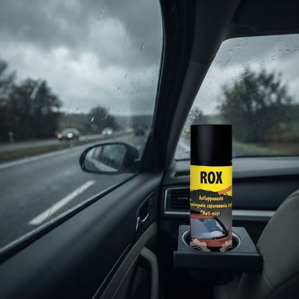 ATAS ROX 200 мл антизапотеватель в формате спрея для обработки автомобильного стекла от конденсата