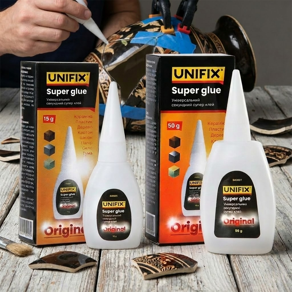 Супер клей 15 г UNIFIX