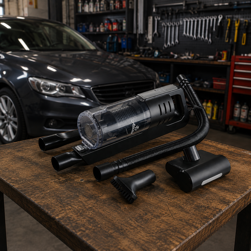Автопылесос 12 Atelie ADV-5800 HEPA фильтр контейнер 500 мл 5500 Па