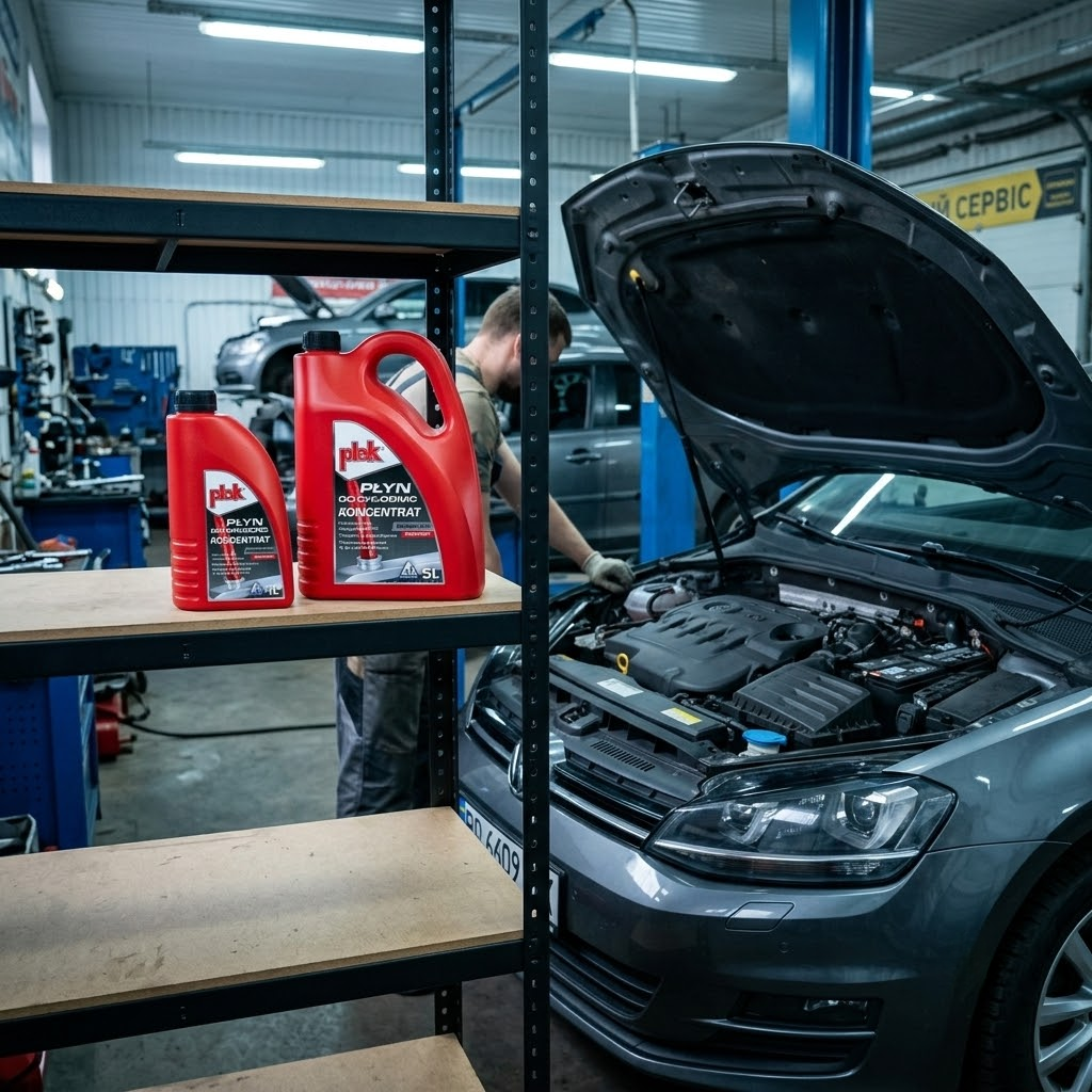 Концентрат антифризу PLAK ATAS AUTORAD G12+ 1 л для розведення та сервісу системи охолодження