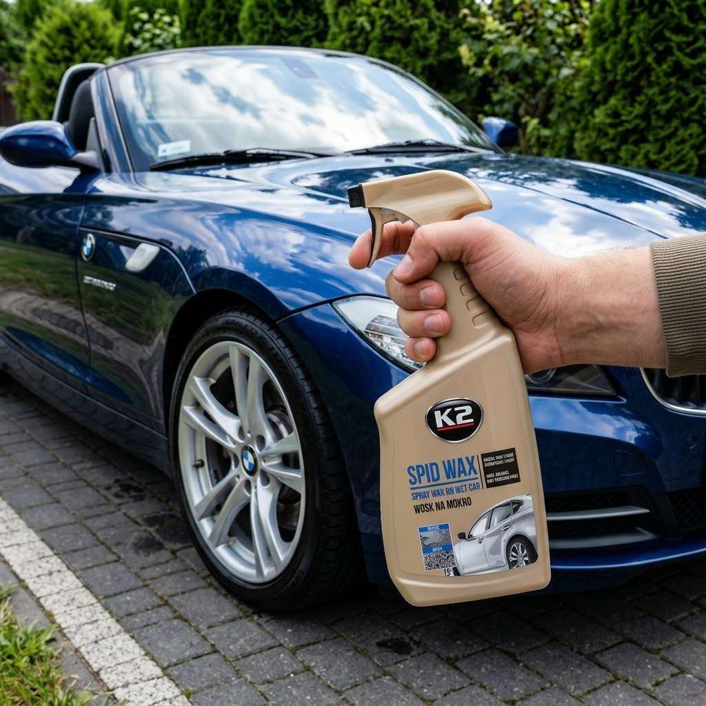 Воск K2 Spid Wax 770 мл для мокрого кузова и финишного ухода за автомобилем