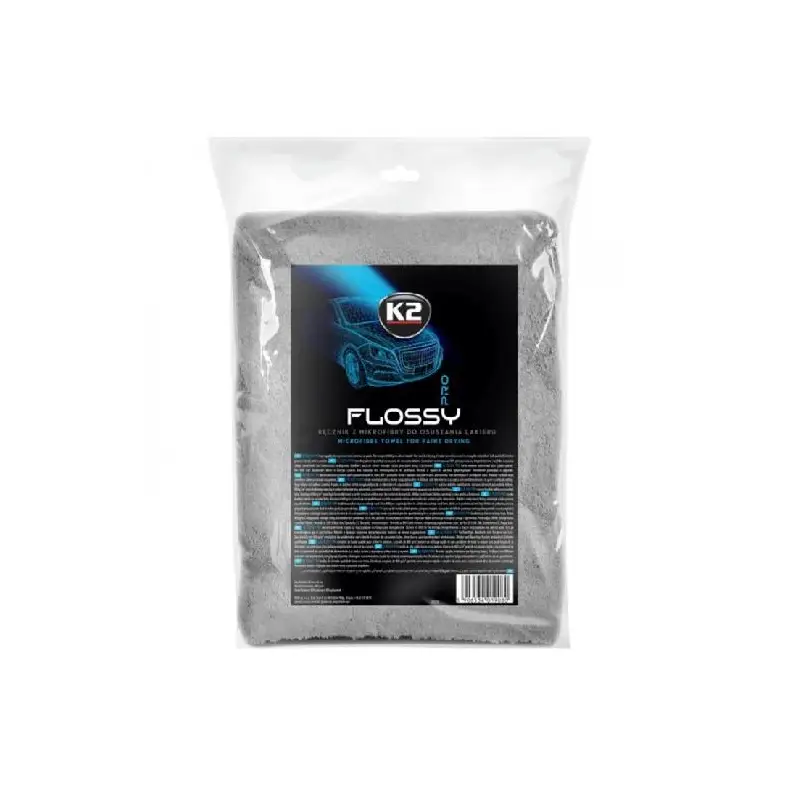 Полотенце K2 Flossy PRO микрофибра для сушки лакокрасочной поверхности 90 x 60см