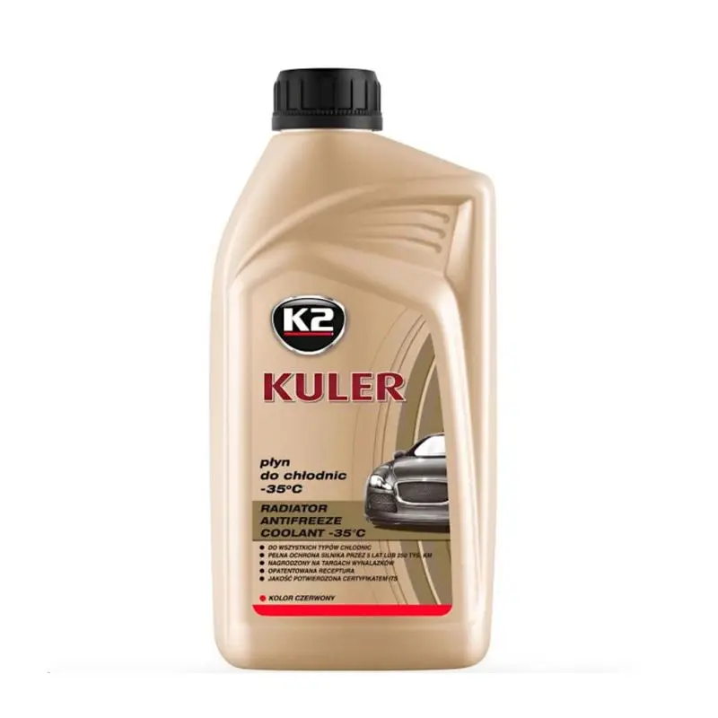 Антифриз TURBO KULER -35 (красный G12+) 1л К2