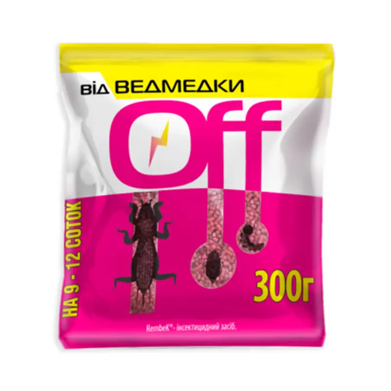 Инсектицид OFF от медведки 300г