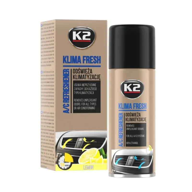 Очиститель кондиционера PERFECT KLIMA FRESH Lemon (Лимон) 150мл К2