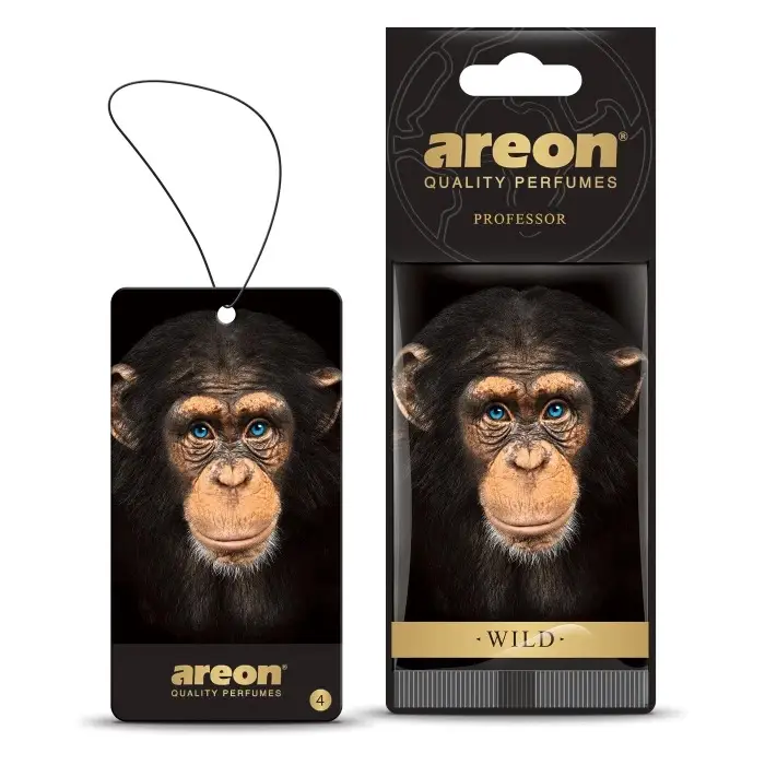 Ароматизатор Wild картонная подвеска Профессор (Professor) Areon