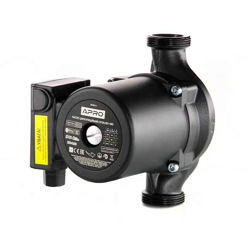 Насос циркуляционный CP25/80-180, 245Вт, 110л/мин, 180мм, Ø1 1/2'' + гайки 1'' APRO