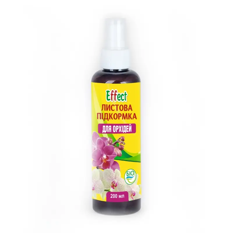 Подкормка листовая для орхидей спрей, 200мл Effect