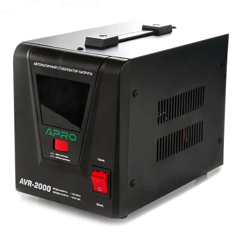 Стабилизатор напряжения релейный AVR-2000, 1600Вт APRO