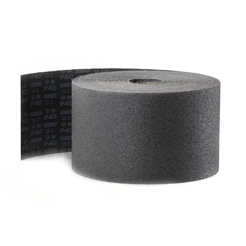 Бумага шлифовальный тканевый рулон (карбид кремния) 200мм*50м P40 APRO