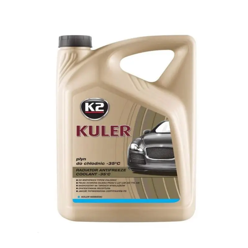 Антифриз TURBO KULER -35 (голубой G11) 5л К2