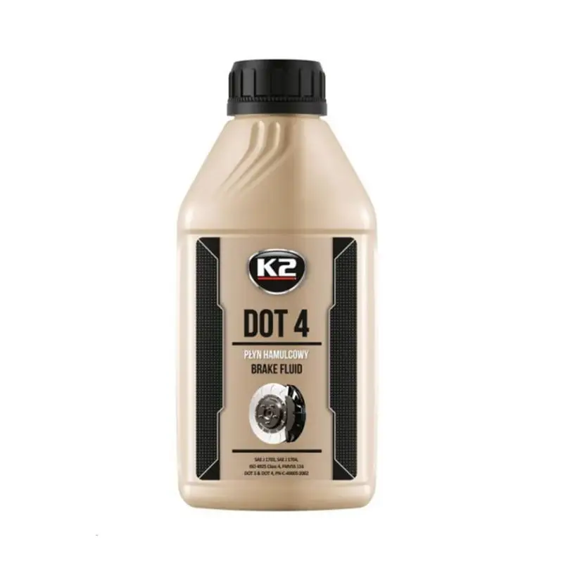 Тормозная жидкость TURBO DOT-4 Brake Fluid 250мл К2