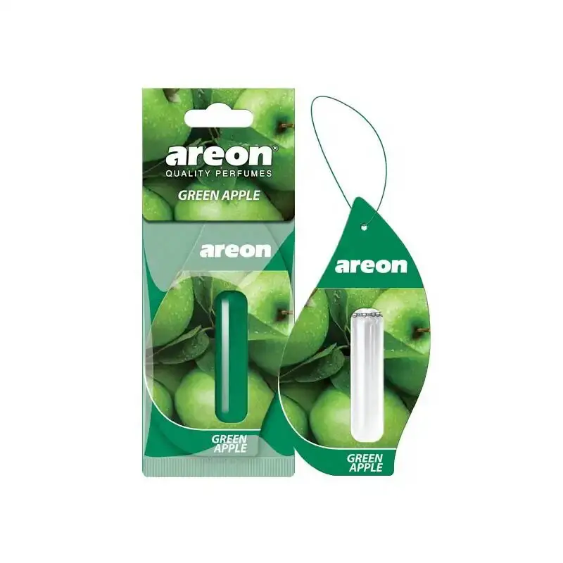 Ароматизатор AREON Зеленое яблоко 5мл (подвеска с жидкостью)