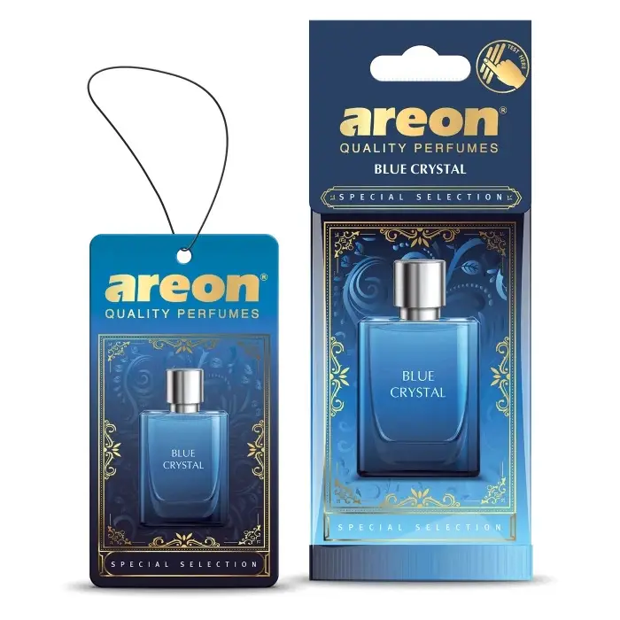 Ароматизатор Special Selection картонная подвеска Голубой кристалл (Blue Crystal) Areon
