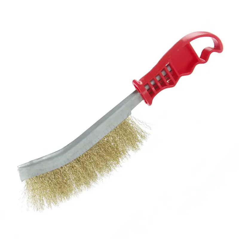 Щетка проволочная с пластмассовой ручкой APRO