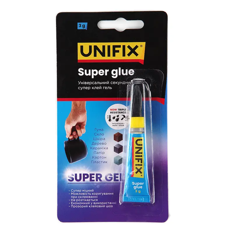 Cупер клей гель 3г UNIFIX