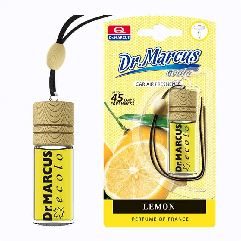 Ароматизатор ECOLO лимон (Lemon) 4,5мл (бутылочка с подвеской)