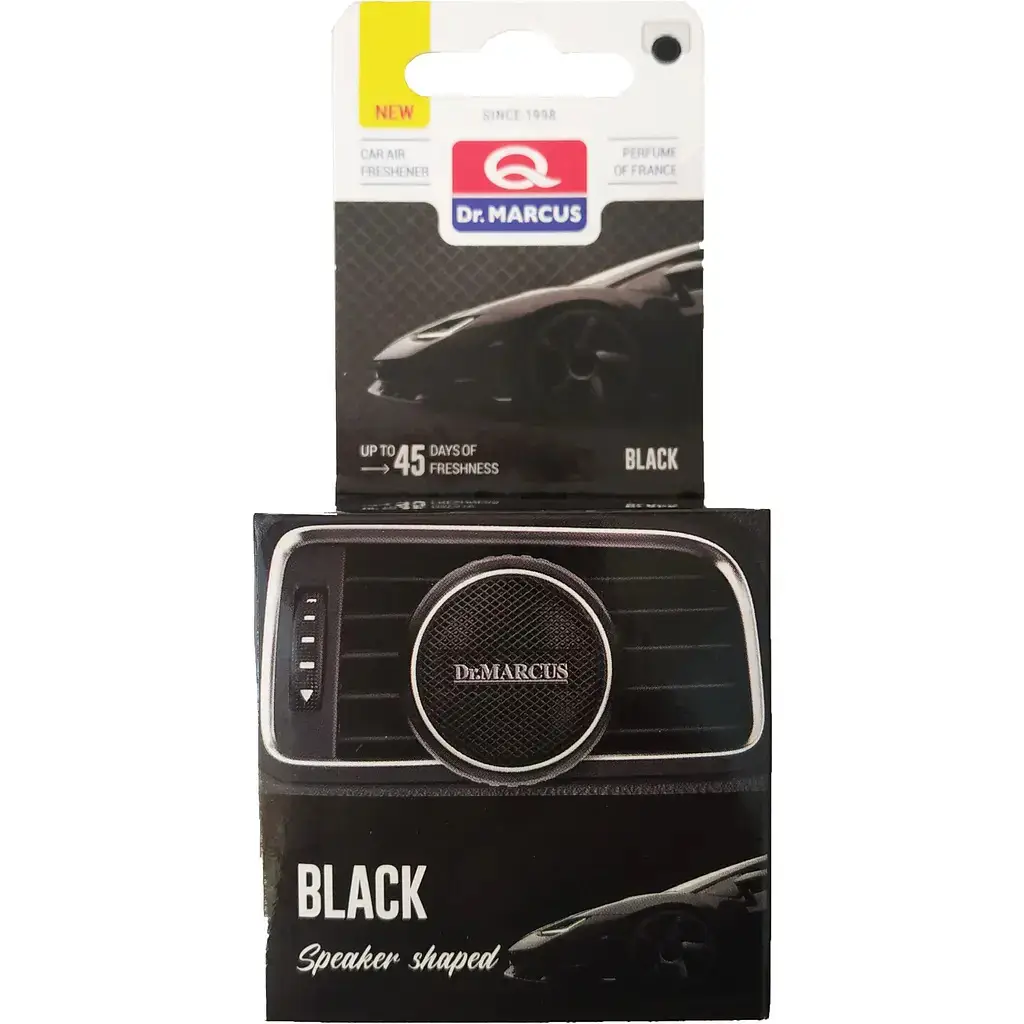 Ароматизатор Speaker Shaped 50 на дефлектор Черный (Black) 10г Dr.Marcus