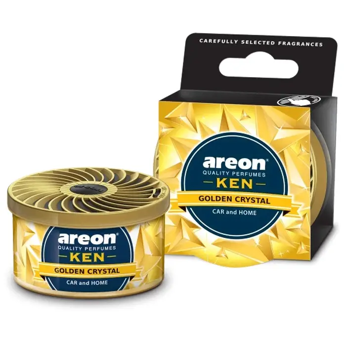 Ароматизатор Ken банка Золотой Кристалл (Golden Crystal) Areon