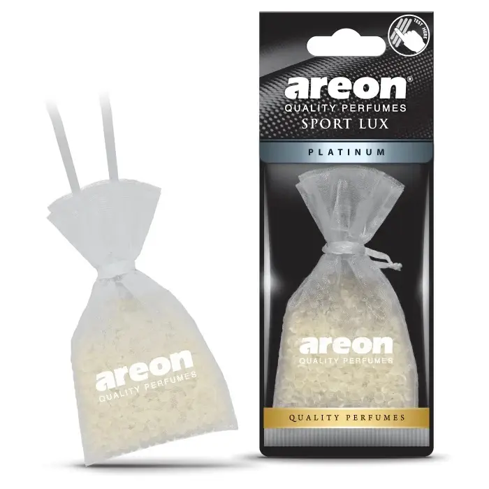 Ароматизатор Pearls Sport Lux мешочек Платина (Platinum) Areon