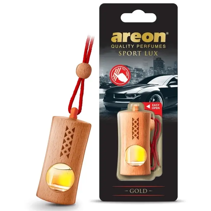Ароматизатор Fresco Sport Lux подвеска с жидкостью Серебро (Silver) Areon