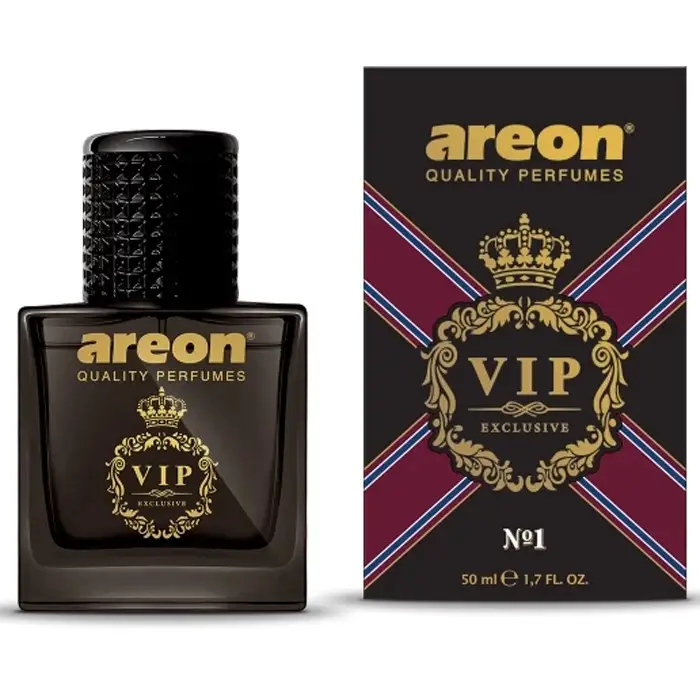 Ароматизатор VIP-спрей №1 стекло 50 мл Черный дизайн Areon