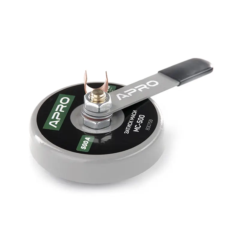 Зажим массы магнитный 500А (30кг) APRO