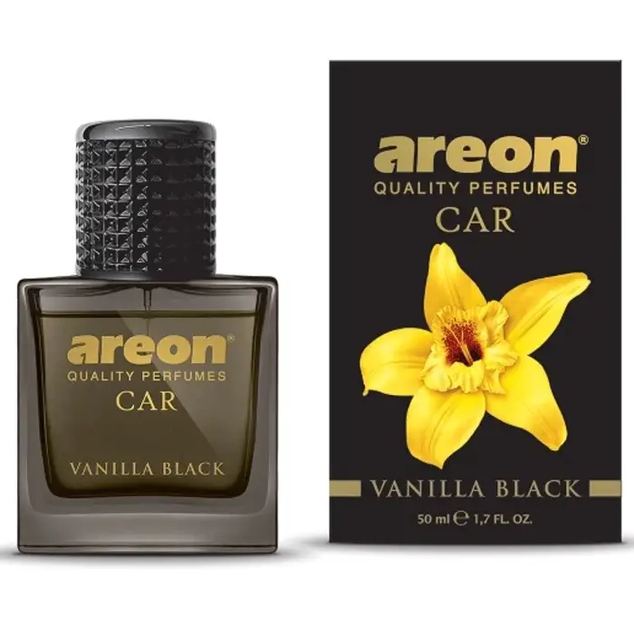 Ароматизатор Perfume спрей Черная Ваниль (Vanilla Black) стекло 50мл Areon