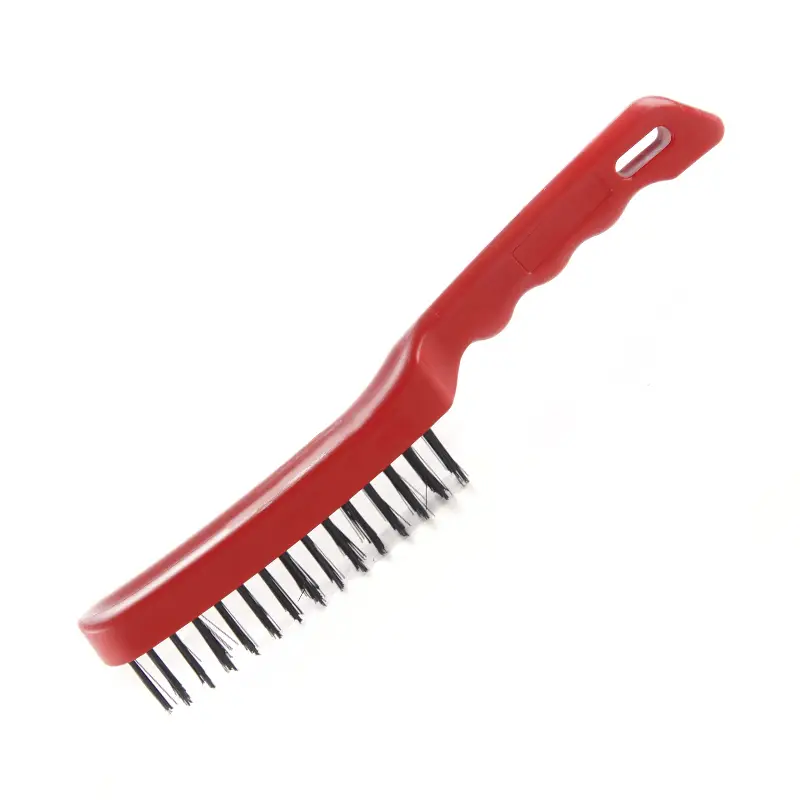 Щетка проволочная пластмассовая 4-х рядная APRO