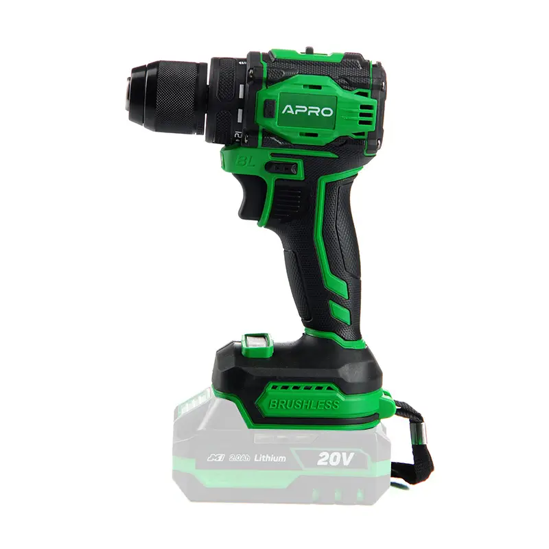 Дрель-шуруповерт бесщеточная MS 20DB 20В, без АКБ, без ЗУ APRO