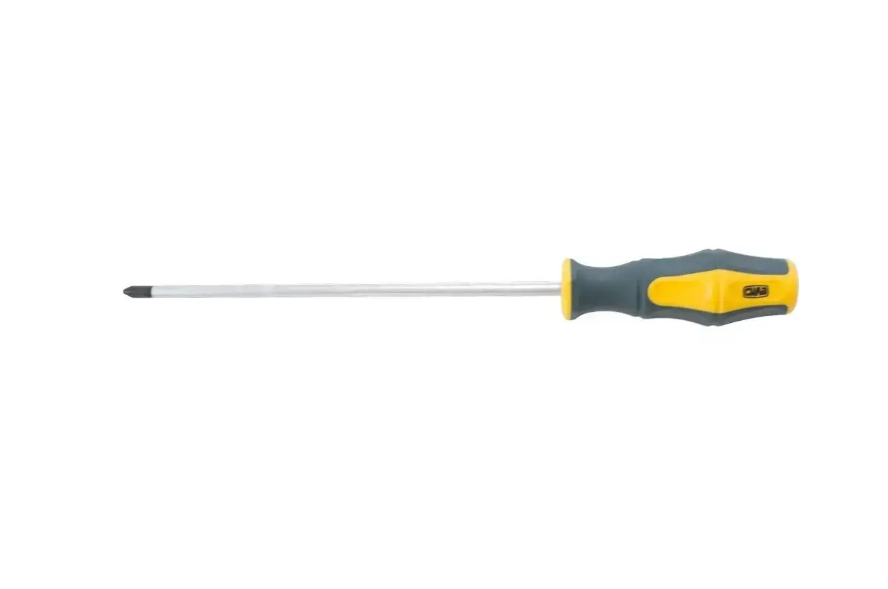 Отвертка обрезиненная CrV PH2x125 СИЛА
