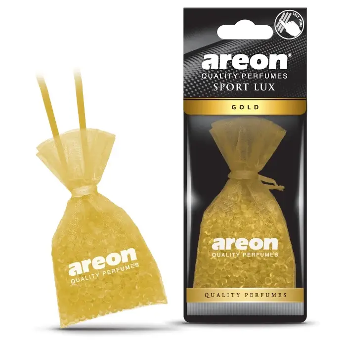 Ароматизатор Pearls Sport Lux мешочек Золото (Gold) Areon